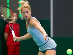 Belinda Bencic räumt Camila Giorgi in zwei Sätzen aus dem Weg.&nbsp;