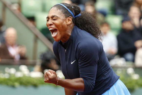 Freudenschrei – Serena Williams steht mal wieder in einem Grand-Slam-Final.