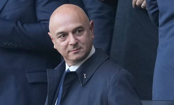 Mandatory Credit: Photo by Dave Shopland/Shutterstock 12936114dj Tottenham Hotspur Chairman Daniel Levy Tottenham Hotspur v Arsenal, Premier League, Football, Tottenham Hotspur Stadium, London, UK - 1 ...