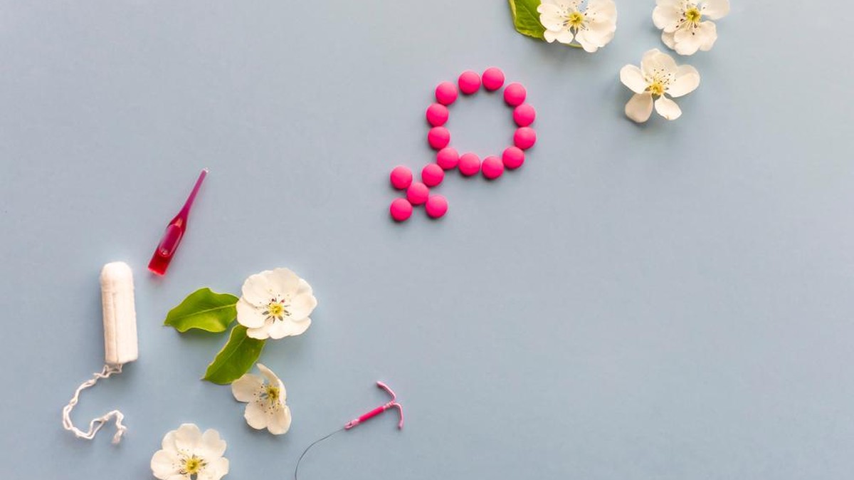 tampon hygiénique symbole féminin stérilet