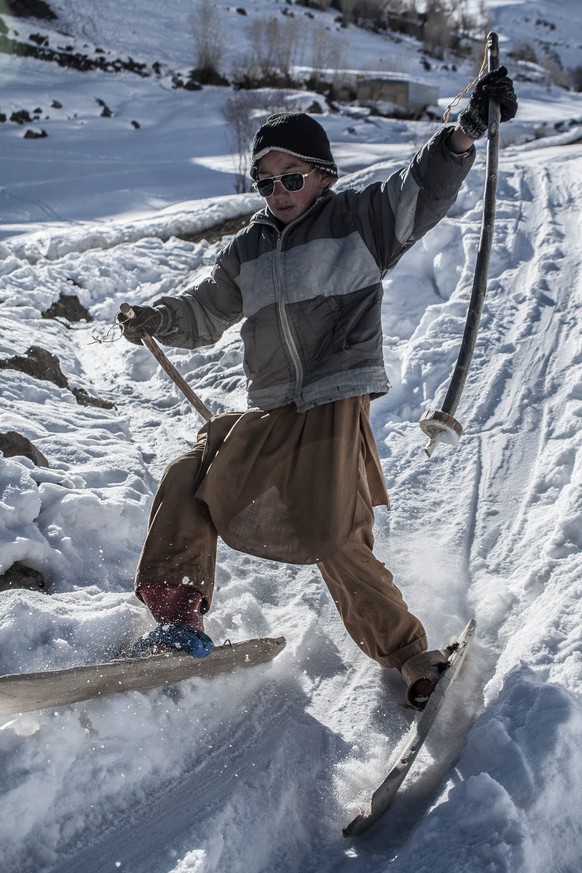 Skifahren in Afghanistan: Das sah bis vor wenigen Jahren überall noch so aus.