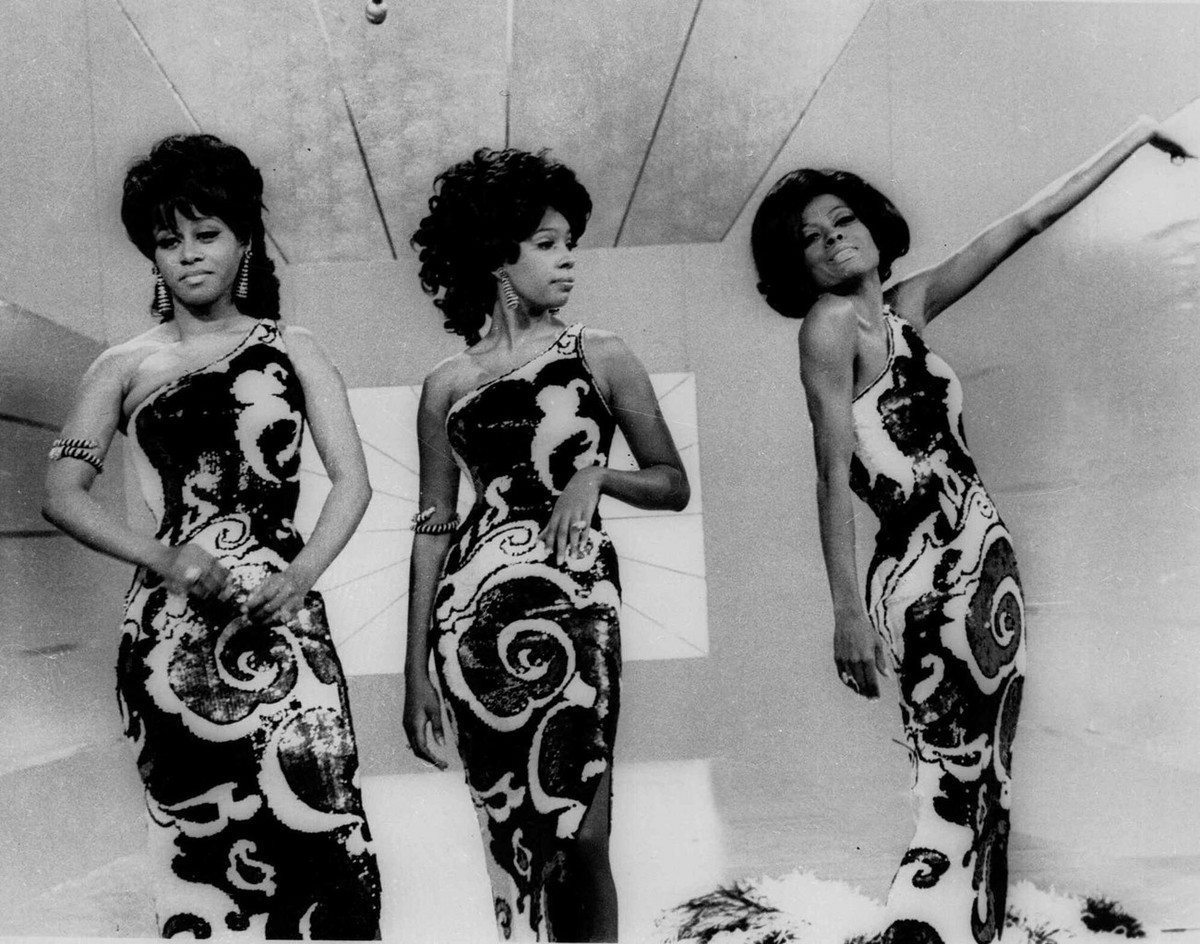 FILE--Diana Ross, right, is shown with the original 'Supremes,' from left, Cindy Birdsong and Mary Wilson, in this April 20,1970 file photo. Ross announced plans Tuesday, April 4, 2000 for a ...