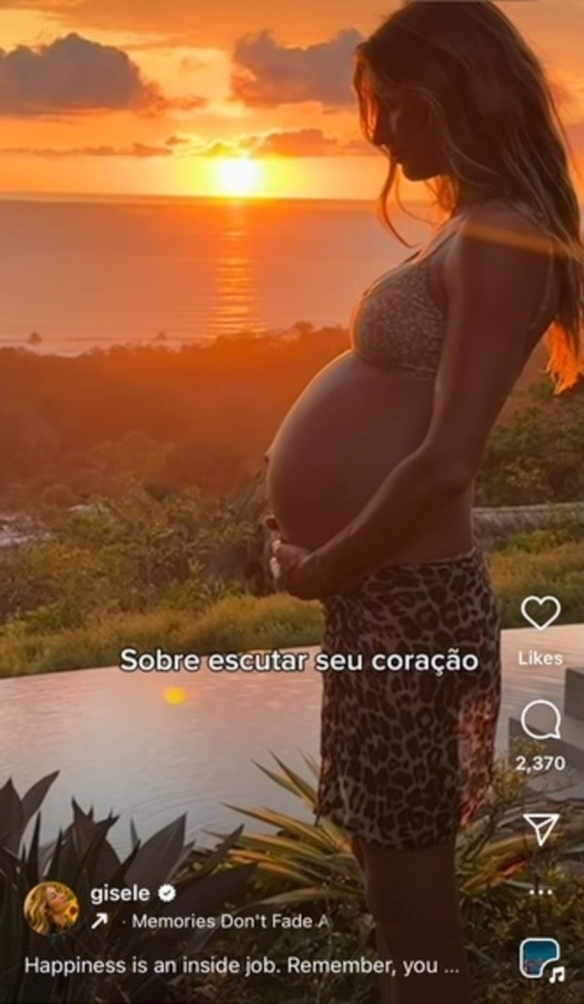 Gisele Bündchen enceinte de son troisième enfant