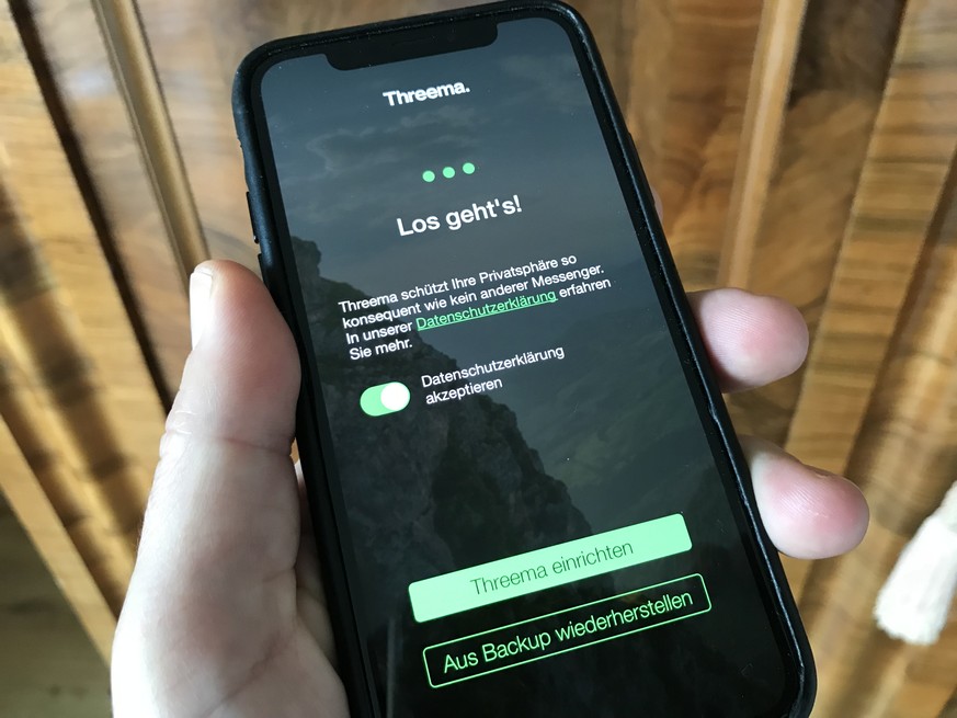 Die WhatsApp-Alternative Threema lässt sich in wenigen Minuten einrichten.