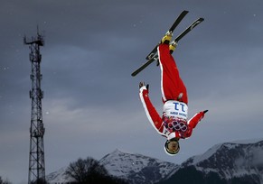 Beeindruckend: Renato Ulrich in der Luft.