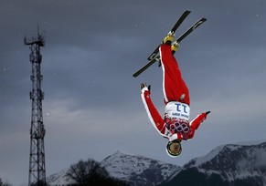 Beeindruckend: Renato Ulrich in der Luft.