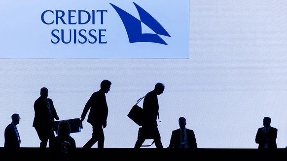 Letzte Generalversammlung vor dem Untergang: Die Chefs der Credit Suisse im April 2023.