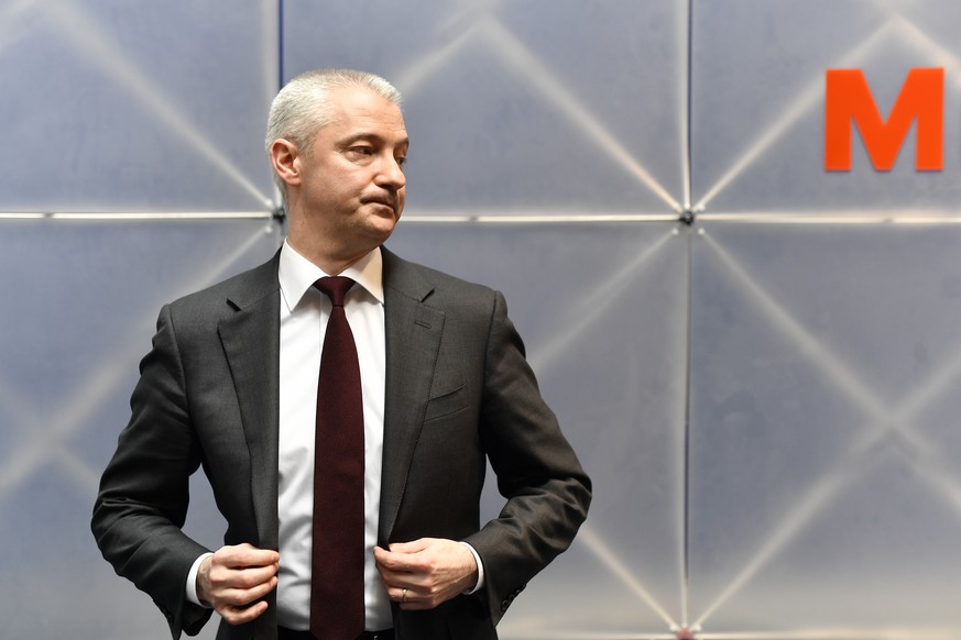 Fabrice Zumbrunnen, CEO Migros an der Bilanzmedienkonferenz in Zuerich am Dienstag, 27. Maerz 2018. (KEYSTONE/Walter Bieri)