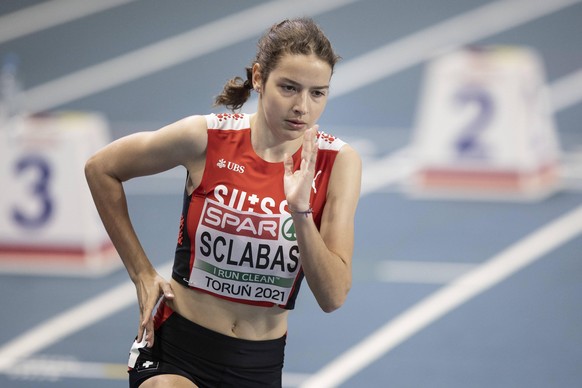 European Athletics Indoor Championships 2021, Torun Delia Sclabas (SUI) - European Athletics Indoor Championships 2021 am 05.03.21 in der Arena Torun in Torun, Polen. *** European Athletics Indoor Cha ...