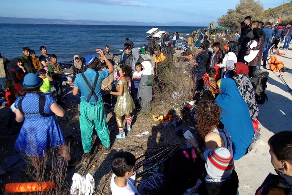 Vergangenes Wochenende wurden mehr als 1400 Migranten aus der Ägäis gerettet.<br data-editable="remove">