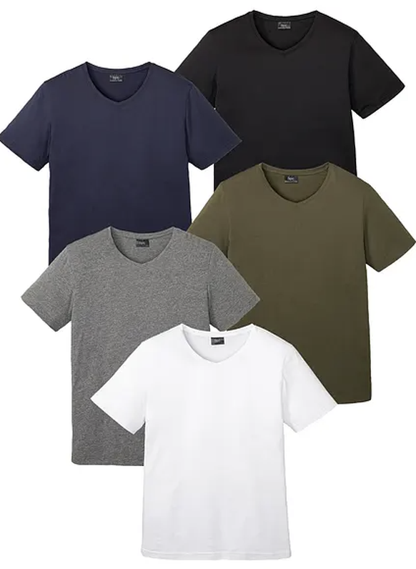 Normore Style: Shirts im Fünferpack