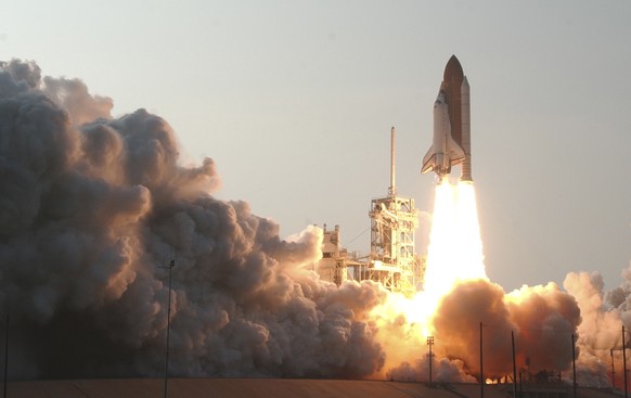 ZUM 30. JAHRESTAG DER EXPLOSION DES NASA SPACE SHUTTLE CHALLENGER NACH DEM START AUF DEM KENNEDY SPACE CENTER IN FLORIDA, USA, AM DONNERSTAG, 28. JANUAR 2016, STELLEN WIR IHNEN FOLGENDES BILDMATERIA ...