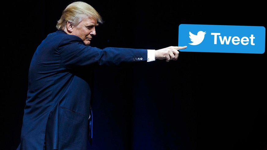 Er kann es nicht lassen: Donald Trump und seine Twitter-Abhängigkeit.