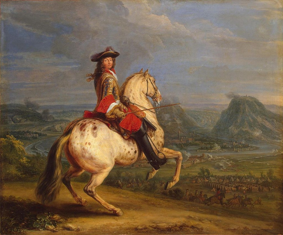 Für den armen König inzwischen zur Unmöglichkeit geworden: das Reiten.
