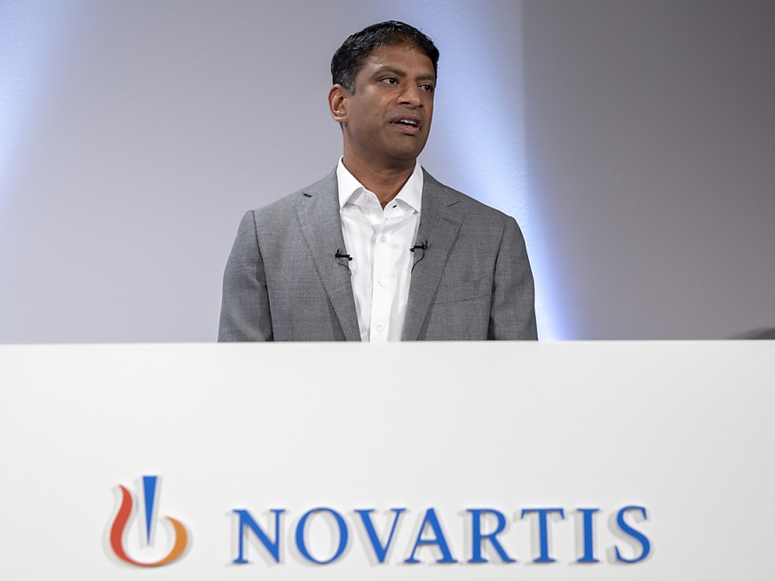 Hat Ärger in der USA: Novartis-CEO Vas Narasimhan. (Archivbild)