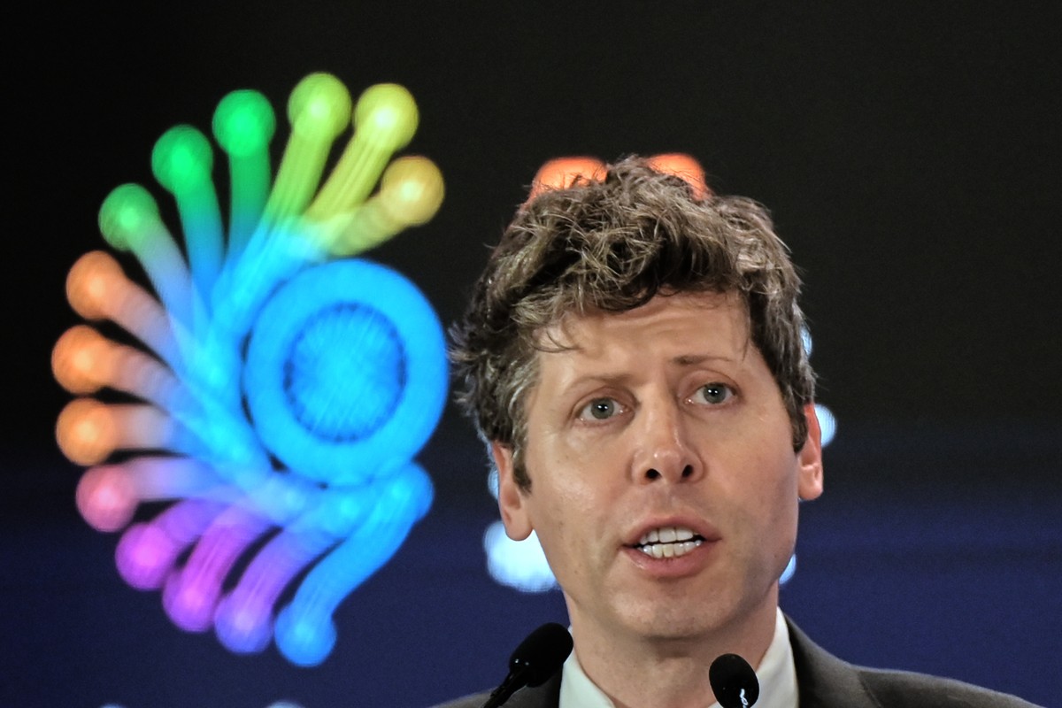 OpenAIs CEO Sam Altman speaks at the AI Summit in New Delhi, India, Thursday, Feb. 19, 2026. (AP Photo)
Sam Altman