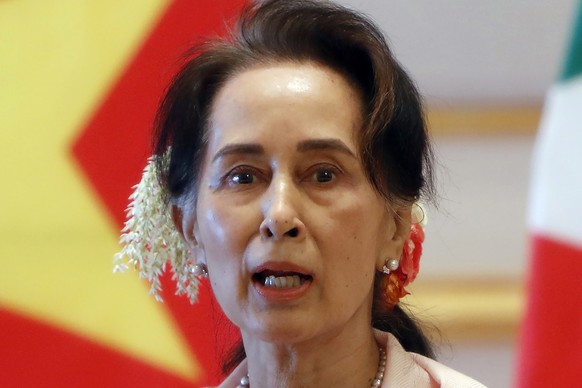 Aung San Suu Kyi muss für längere Zeit hinter Gitter.