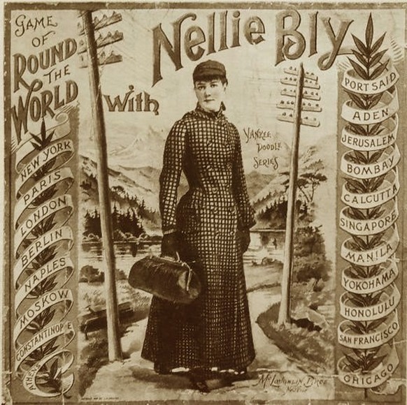 «Round the World with Nellie Bly» – das Brettspiel.