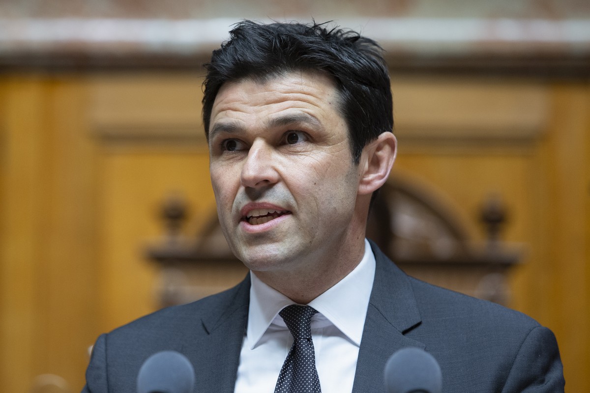 Matthias Aebischer, SP-BE, spricht waehrend einer Debatte im Nationalrat, waehrend der Fruehlingssession der Eidgenoessischen Raete, am Mittwoch, 13. Maerz 2019 in Bern. (KEYSTONE/Peter Klaunzer)