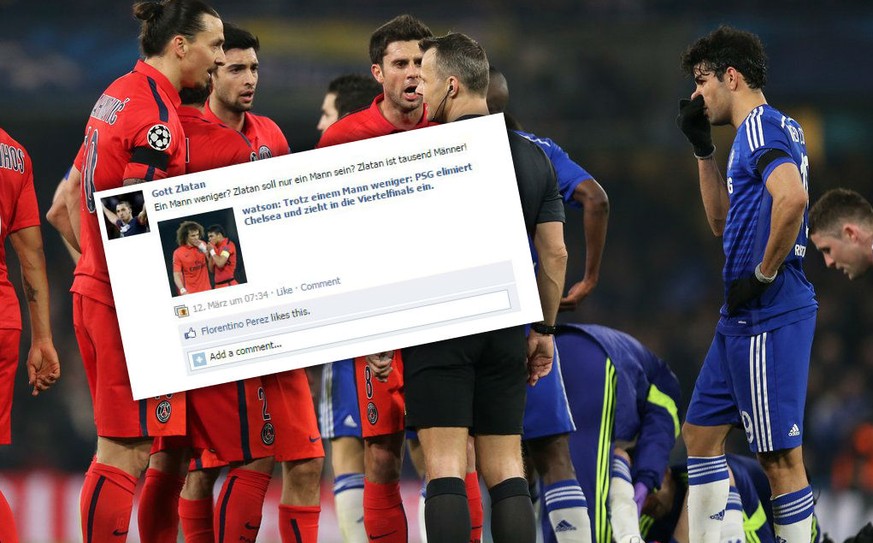 Der Facebook-Morgen danach: So geben sich Ibra, Mourinho und Co. nach dem Champions-League-Knüller auf die virtuelle Fresse