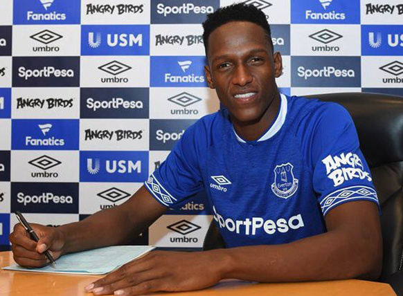 Yerry Mina spielt neu bei Everton