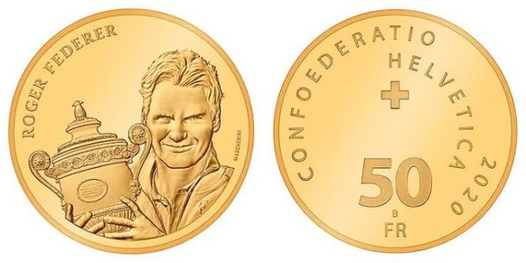 Nicht Krypto, aber Swissmint hat tatsächlich schon eine Federer-Münze herausgebracht.