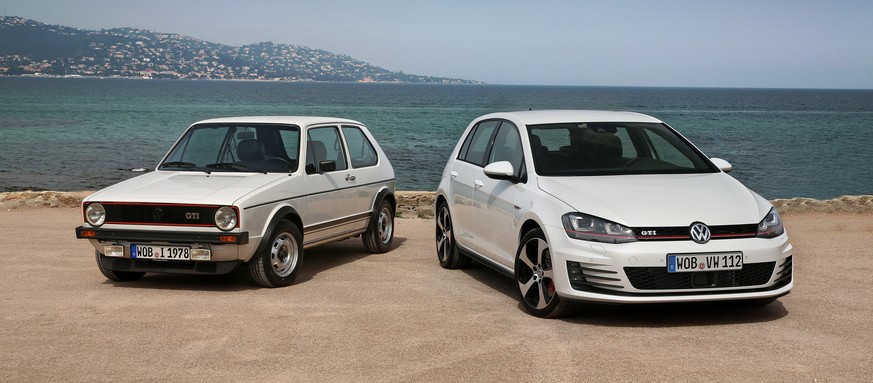 vw golf I vs aktuell alt vs neu leicht vs schwer auto motor retro https://www.vwvortex.com/news/volkswagen-news/volkswagen-golf-7-gti-press-materials/attachment/volkswagen-golf-7-gti-060/?doing_wp_cro ...