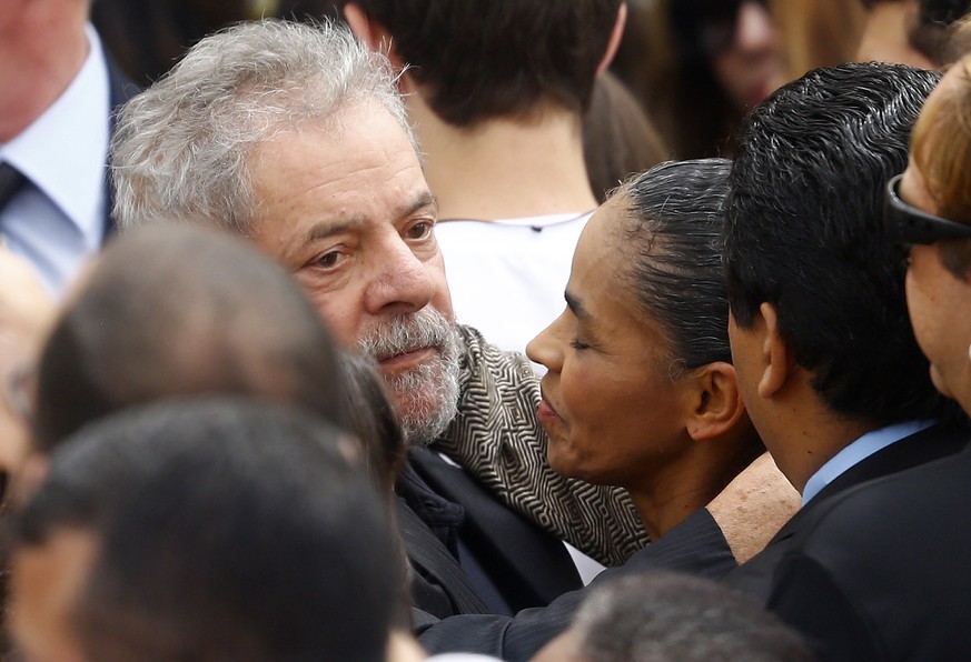 Lula da Silva mit&nbsp;Marina Silva.