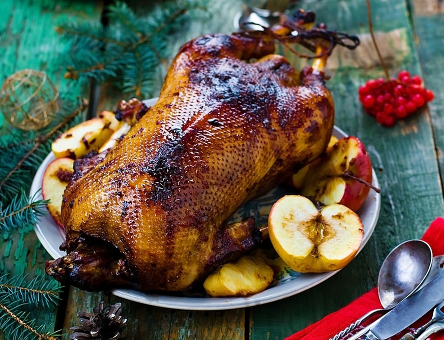 Weihnachtsgans weihnachten christmas gans goose essen geflügel