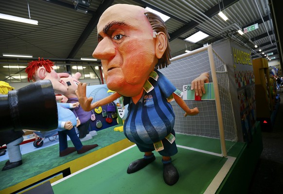 Blatter ist auch Thema am Karneval in Köln.&nbsp;<br data-editable="remove">