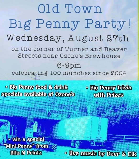 Big Penny the Truck Eating Bridge. Lansing, Michigan. 
https://www.instagram.com/deer_n_elk/