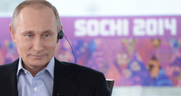 Es sind seine Spiele: Wladimir Putin hat höchstpersönlich dafür gesorgt, dass Olympia in Sotschi zu Gast ist.