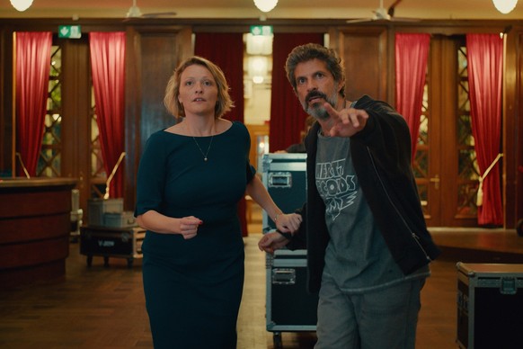 Susanne Kunz and Pasquale Aleardi as the adult Heidi and Daneli.