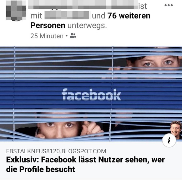 So sehen die betrügerischen Facebook-Posts aus.