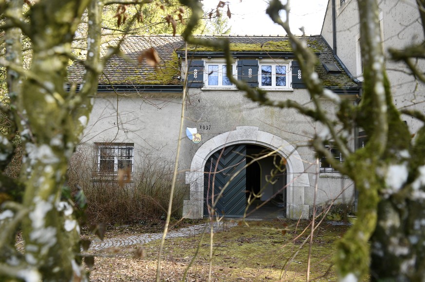 Villa Wolfensberg der Familie Erb in Winterthur am Donnerstag, 20. Februar 2020. Heute kommt eines der letzten Objekte aus der Konkursmasse der Unternehmerfamilie Erb unter den Hammer: Die Villa Wolfe ...