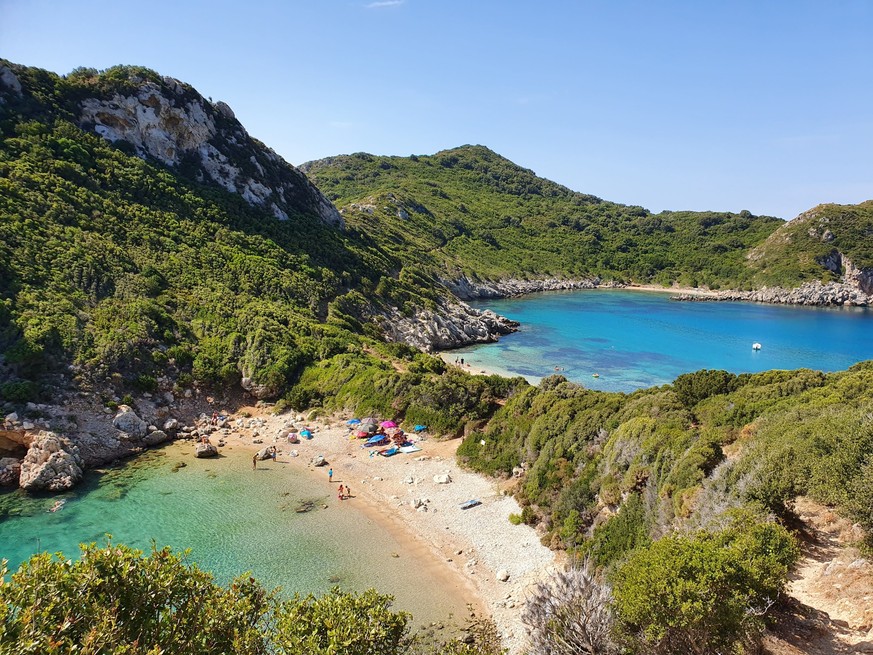 Der Porto Timoni Beach wird auch Schmetterlingsbucht genannt.