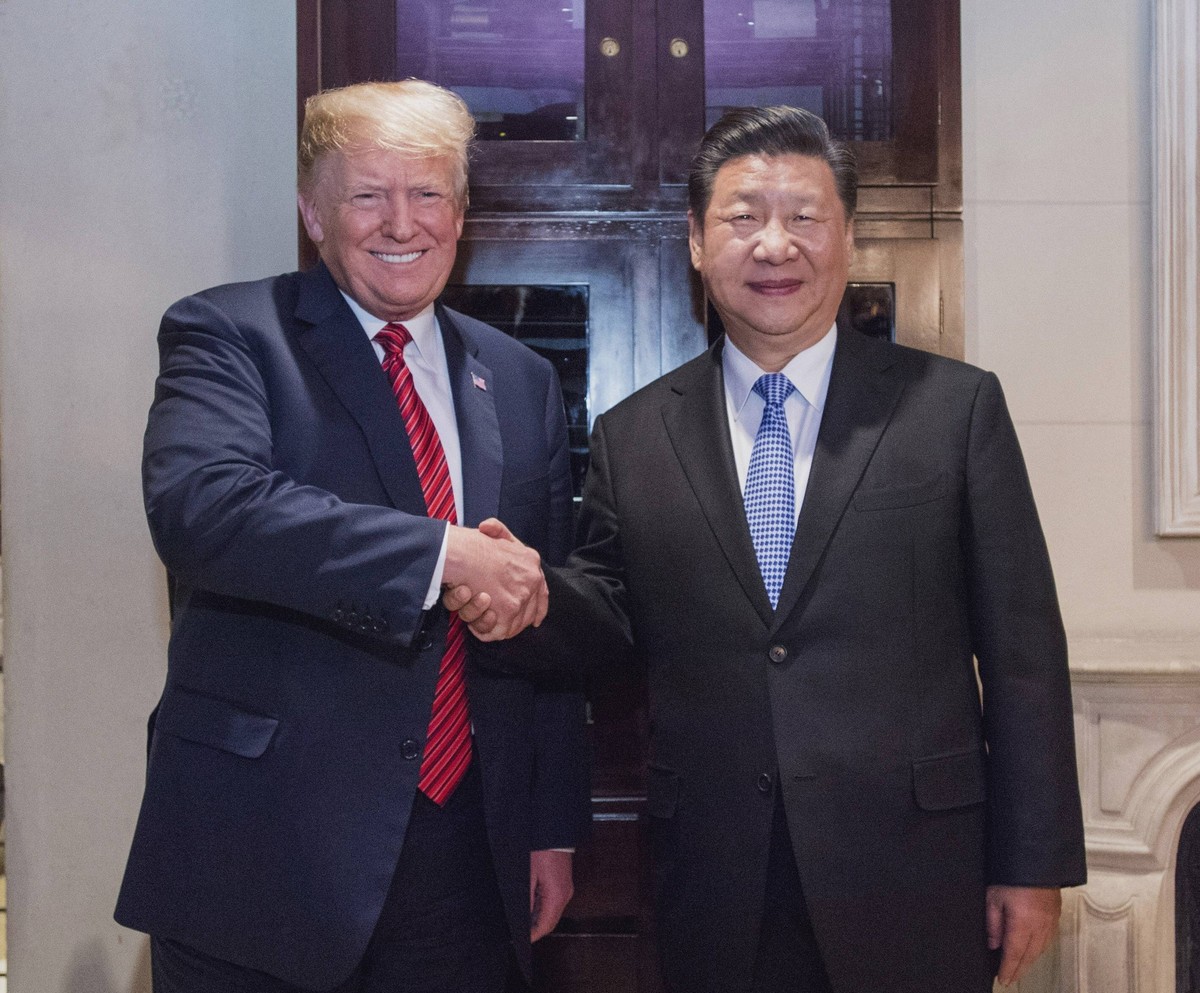 Donald Trump et Xi Jinping, ici en 2018.