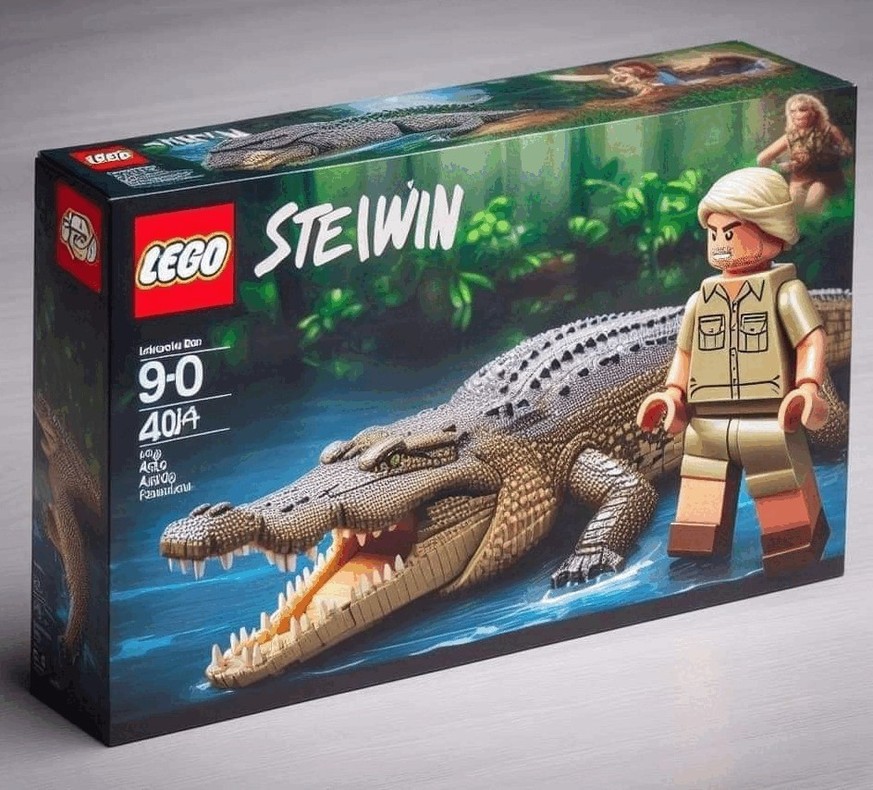KI-Lego-Set Steve Erwin