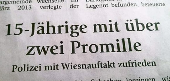 Die lustigsten Fails der Woche: Polizei an der WIesn