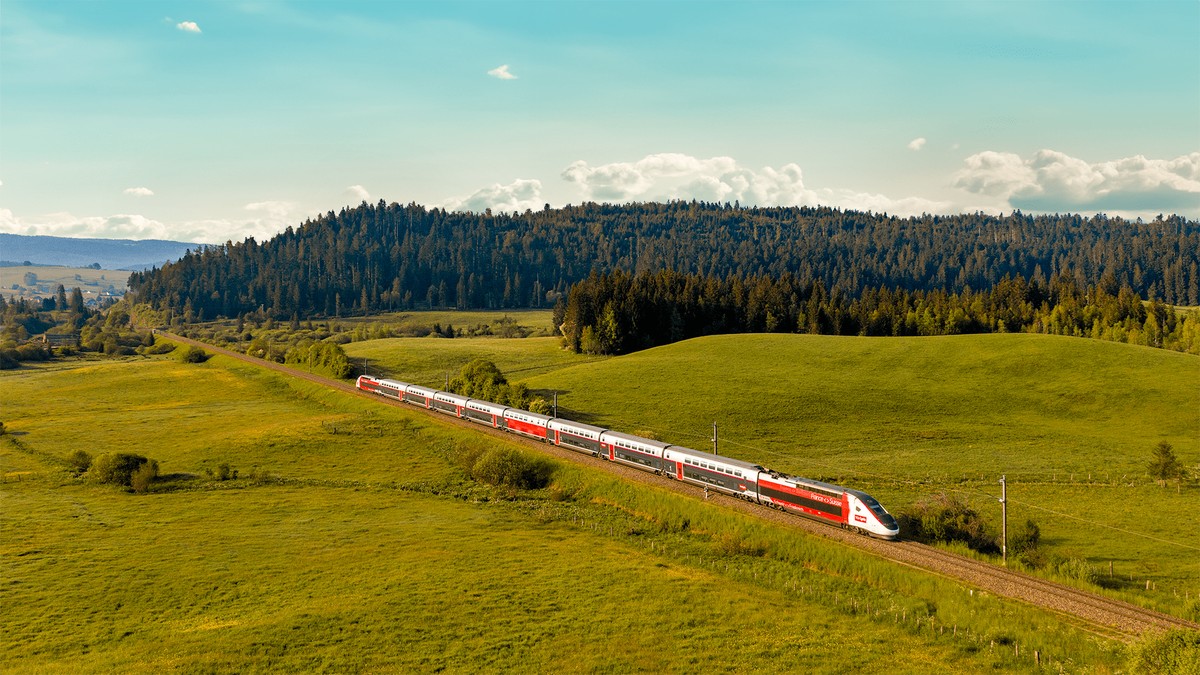 Direct, pratique et respectueux du climat: les voyages en train sont aussi un moment de détente.