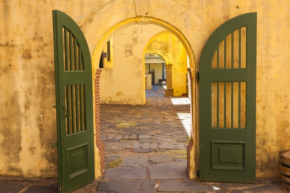 Inside the Castle of good hope in Cape Town, South Africa