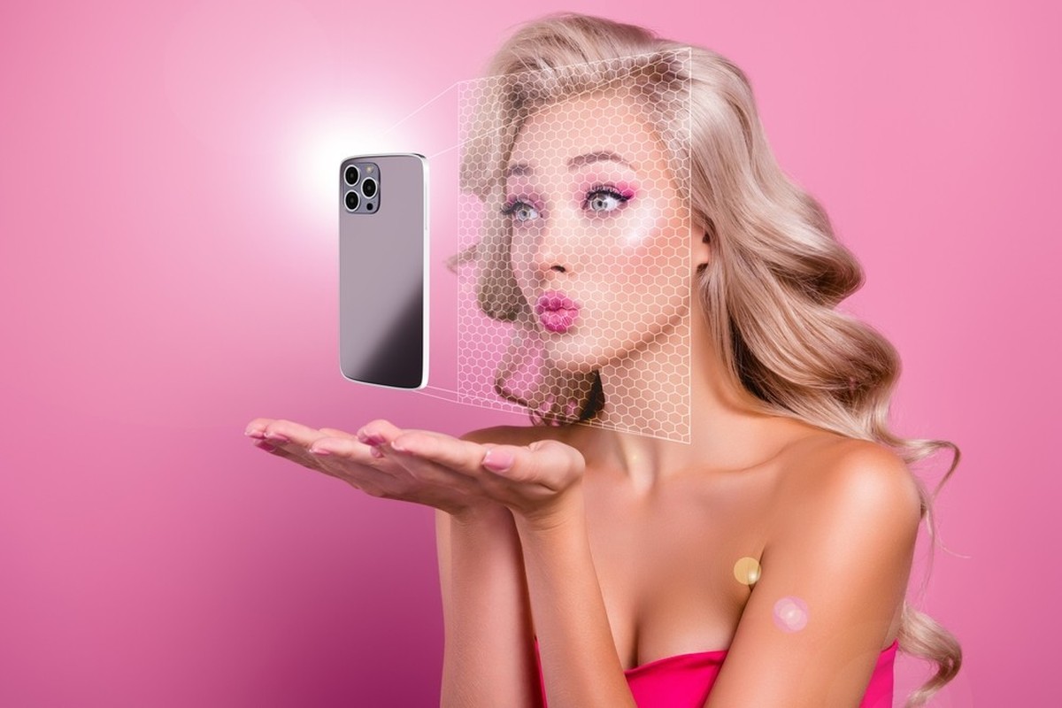 Beautyfilter in sozialen Medien (Symbolbild)