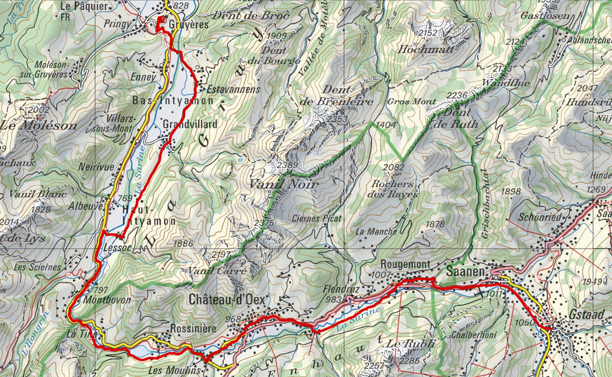 Die schönsten Velo-Ausflüge der Schweiz GSTAAD