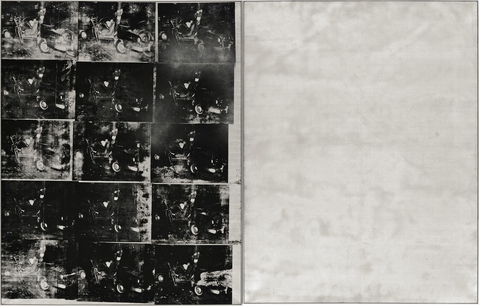 Andy Warhols «Silver Car Crash» (1963)