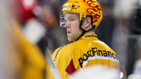 Langnaus Eero Elo beim Eishockeyspiel der National League zwischen dem EV Zug und den SCL Tigers, am Freitag, 2. Februar 2018, in der Bossard Arena in Zug. (PPR/Alexandra Wey)