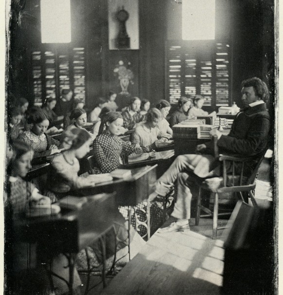 Emerson School für Mädchen, 1850.