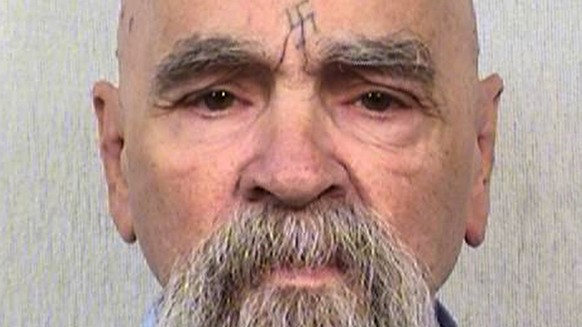 FILE - This Oct. 8, 2014 file photo provided by the California Department of Corrections and Rehabilitation shows serial killer Charles Manson. California prison official says cult killer Manson is al ...