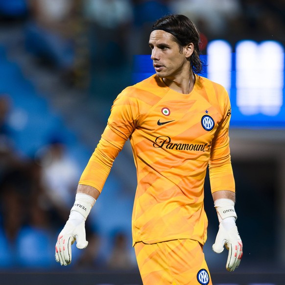FC Internazionale v KF Egnatia - Friendly Yann Sommer of FC Internazionale looks on during the friendly football match between FC Internazionale and KF Egnatia. Ferrara Italy Copyright: xNicol