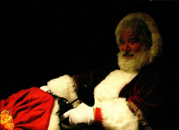 Chuck Blazer als Santa Claus.