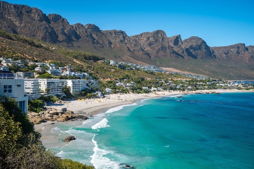Sandstrand Clifton Kapstadt